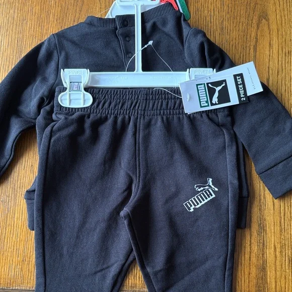 Puma Infant Black Tracksuit Set - Picture 3 of 3